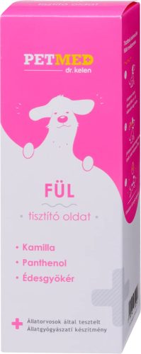 PETMED Fültisztító Oldat 75 ml (Dr. Kelen)