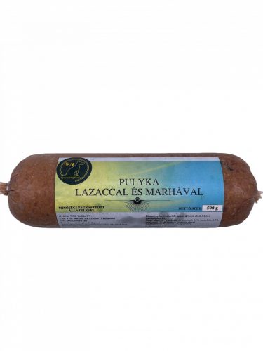 Pulyka-Lazac-Marha menü 500g (Special Dog Food)