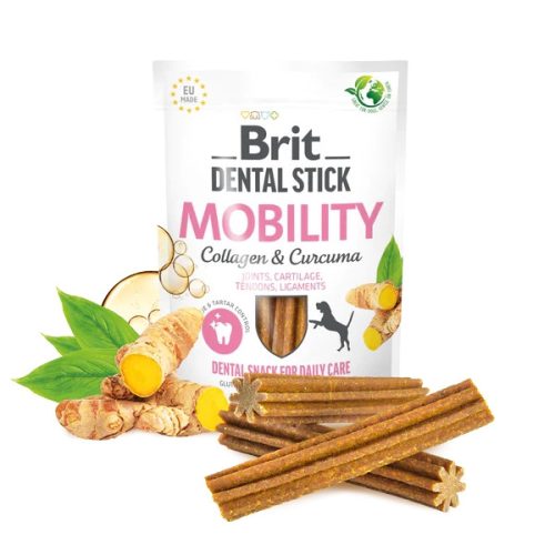 Dental Stick - Mobility – Kurkuma és kollagén 251 g (Brit Care)