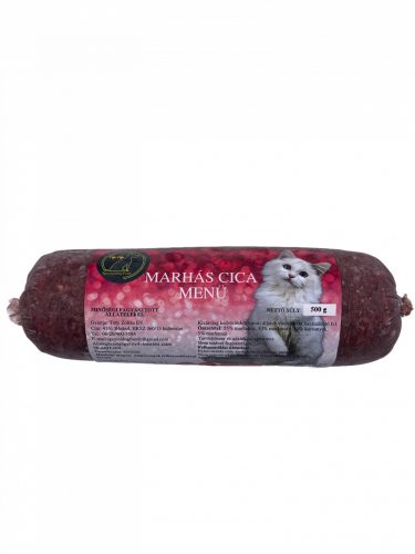 Marha-Kacsa Menü Cicáknak 500g (Special Dog Food)