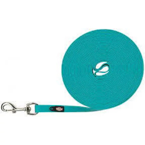 Easy Life Tracking Leash - követőpóráz (óceánkék) kiképzéshez (M-XL) 5m/17mm