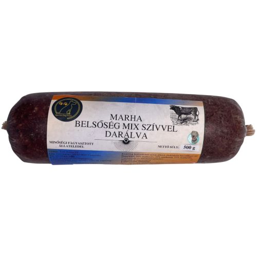 Marha Belsőség Mix Szívvel Darálva 500 g (Special Dog Food)