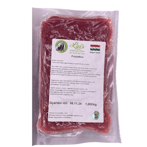 Pulykahús darálva 2 x 500 g (Livi's Green)