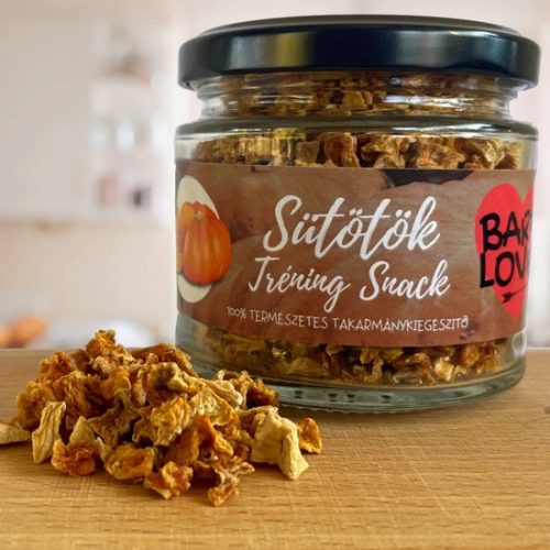 Sütőtök tréning jutalomfalat kutyáknak 60 g ( Barf Love )