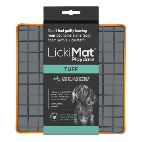 LickiMat® Tuff Playdate™ - narancssárga